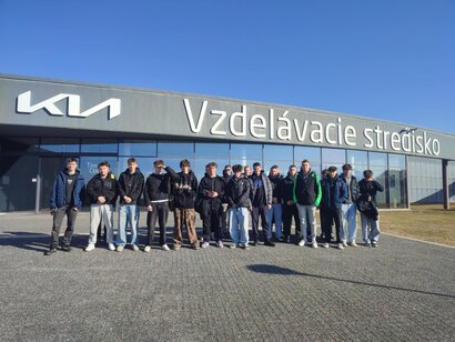 Exkurzia vo výučbovom stredisku KIA Gbeľany