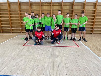 Okresné kolo vo florbale 