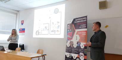 Výučbové stredisko Dubnica nad Váhom - beseda so štvrtákmi