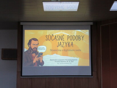 Prednáška o podobách súčasnej slovenčiny