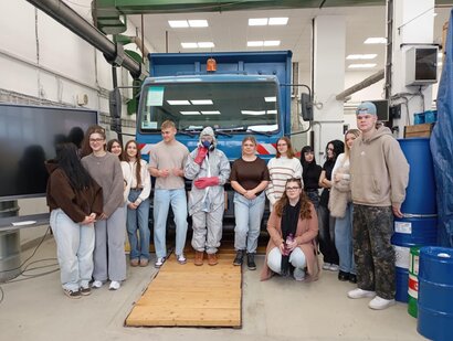 Exkurzia triedy IV. E na Žilinskej univerzite 