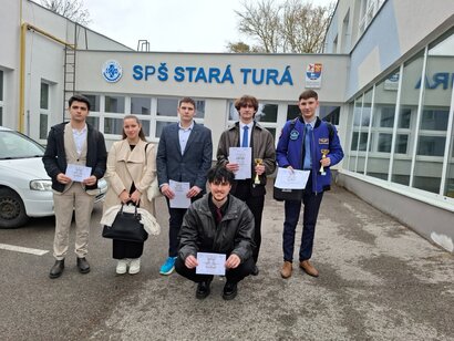 Úspech študentov považskobystrickej priemyslovky v krajskom kole SOČ