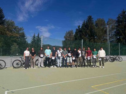 Na bicykli do školy