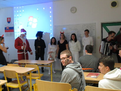 Mikuláš v našej škole 