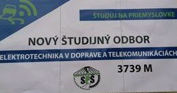 Informácie pre záujemcov o študijný odbor 3739 M Elektrotechnika v doprave a telekomunikáciách