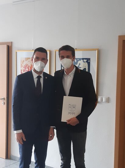 Peter Mako - ocenený TSK Trenčín