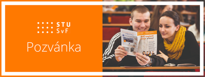 Pozvánka na virtuálny Deň otvorených dverí 2022 - Stavebná fakulta STU
