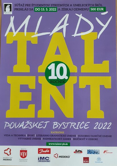 Mladý talent Považskej Bystrice 2022