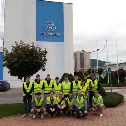 Priemyslováci v spoločnosti Thyssenkrupp rothe erde Slovakia, a.s.