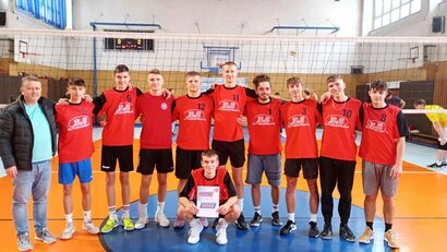 Priemyslovka zvíťazila na okresnom kole vo volejbale chlapcov
