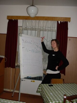 Naša koordinátorka a členovia peer skupiny    