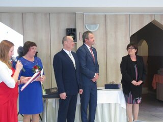 Ocenená Mgr. Viera Kunšteková 