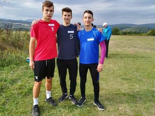 Zľava: T. Ocelík, M. Franek, A. Harant