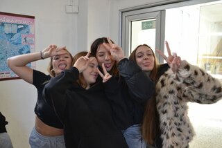 Dievčatá z 2.E si karneval užili