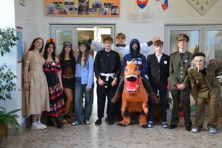 Niektoré masky žiakov 1. a 2. ročníka