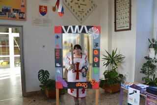 p. uč. Piačková ako anjel