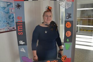 p. uč Tanušková sa pavúkov rozhodne nebojí!