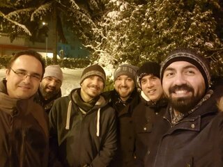 Zahraniční klegovia sa tešia zo snehu