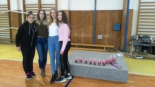 Úspešná štvorica zľava: Jurisová, Sovíková, Vallová, Tvrdá