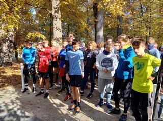 Rozcvička pred štartom