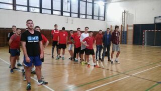 Víťazne tímy – zľava: 4. A, 3. C a 4. C