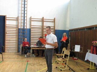 Moderátor Peťo z III.B