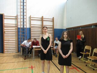 Najlepšie študentky zo IV.E