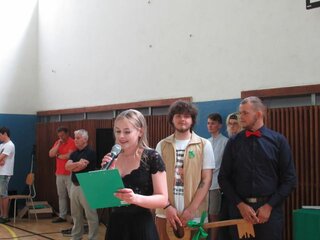 Mima Slyšková zo IV. A