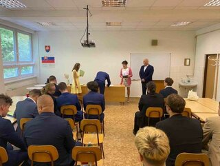 študenti IV.A - strojárstvo