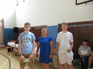 Ocenení žiaci z II. B