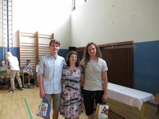 Ocenení žiaci z III. B