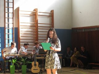 Natália predniesla báseň