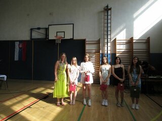 Najlepšie študentky z I.E