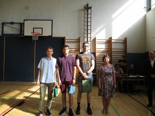 Najlepší študenti z II.A