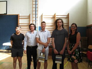 Najúspešnejší študenti z II.B