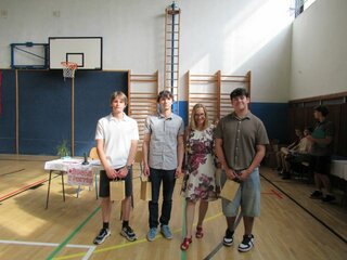 Najlepší študenti z II.A