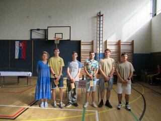 Najlepší študenti z II.B