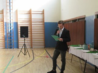 Moderátor Peter Gabriš