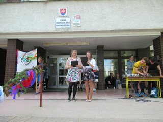 Moderátorky Majka a Ivonka