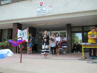 Riaditeľka Vlastivedného múzea v Považskej Bystrici PhDr. Rágulová