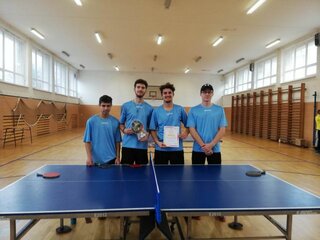 zľava: Matej Černek, Miroslav Židek, Nikolas Zambori, Patrik Martinka