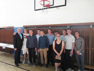 Ocenení žiaci z II. B