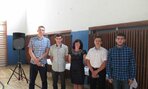 Ocenení žiaci z III. A - strojári
